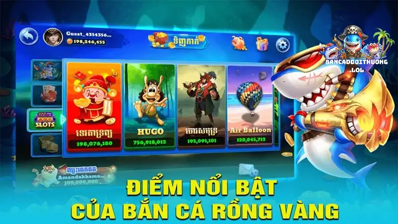 Bắn Cá Rồng Vàng - Tựa game săn thưởng đang làm mưa làm gió 4 Hướng dẫn chơi Bắn Cá Rồng Vàng hiệu quả