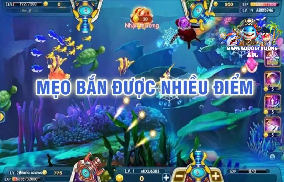 Cách tính điểm trong game bắn cá có thể bạn chưa biết 4 Các mẹo giúp tối đa hóa điểm khi chơi game bắn cá