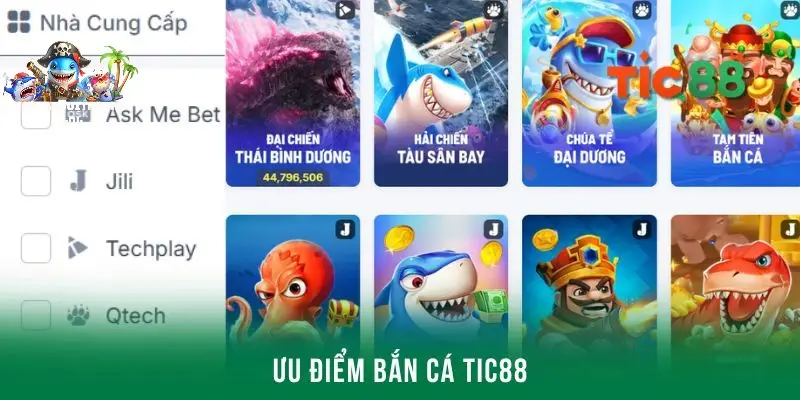 Review game bắn cá tại nhà cái TIC88 - Khám phá sân chơi mới 3 Các tính năng nổi bật của game bắn cá tại TIC88