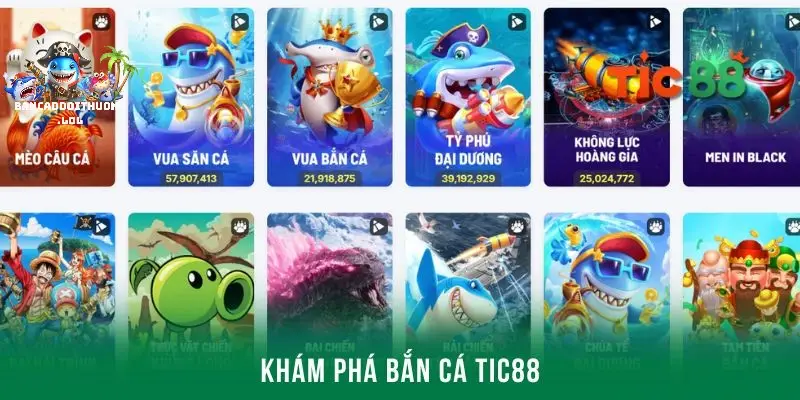 Review game bắn cá tại nhà cái TIC88 - Khám phá sân chơi mới 2 Giới thiệu chung về game bắn cá tại nhà cái TIC88