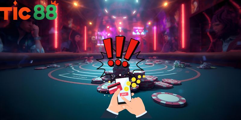 Hướng dẫn xử lý khi rút tiền TIC88 bị lỗi